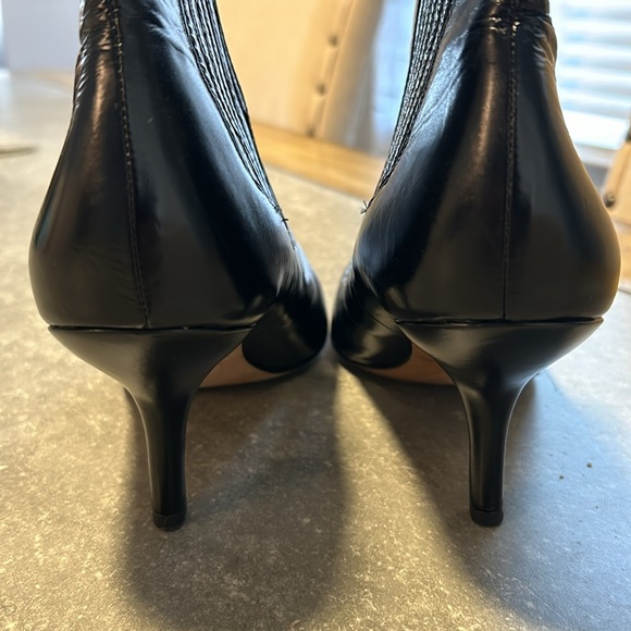 DVF Blk Patent Lthr" Mollo"  Kitten Heel Bootie by DVF- size 37 - Picture 5 of 7